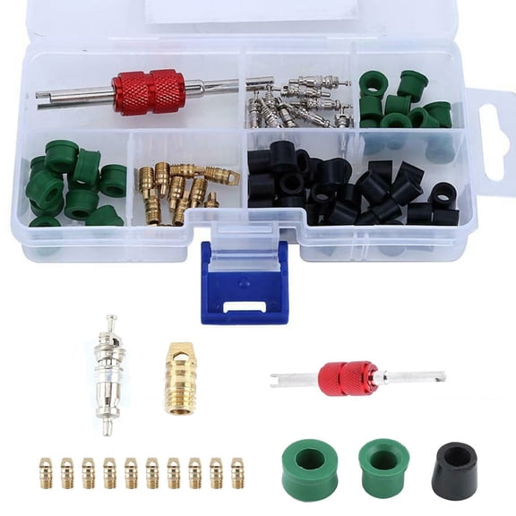 TeeRees Classification Kit Repair tools Dual Style Kit Valve Core tool 97 Grams A/C Ac Manifold Gauge Ac Manifold Gauge