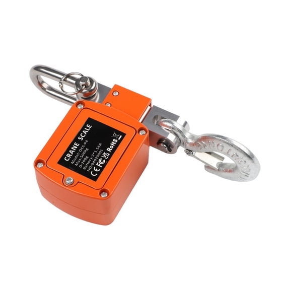 TeeRees Convenient Usage Digital Scale Lcd Display Scale Graduation Value 0.05Kg,Orange