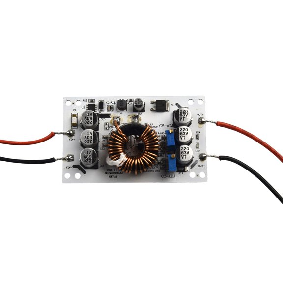 TeeRees Dc 10V-60V 600W 10A Converter Step-Up Boost Constant Current Power Supply Driver Led Driver 150Khz Non-Isolated Boost Module