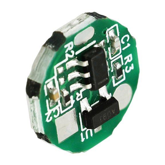 TeeRees Dc5V touch Sensor Switch, 10mm Miniature Mirror Light touch Switch Power Supply