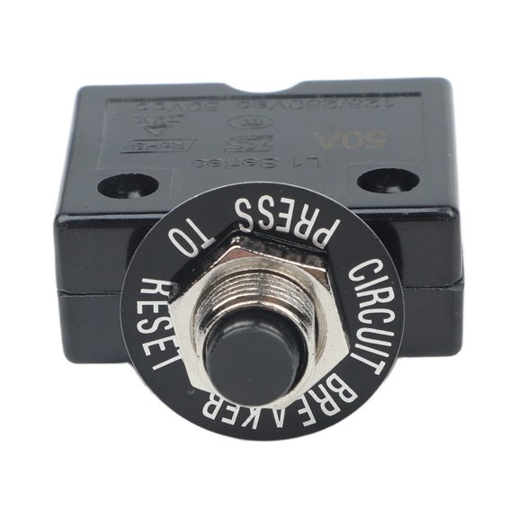 TeeRees Dependable Circuit Breaker L1 Series Circuit Pushbutton Circuit Breaker Operating Temperature -10 to 60 for Household Appliances