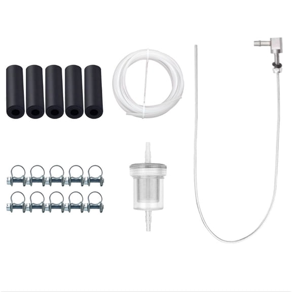 TeeRees Diesels Heater Fuel Tank Standpipe & Fuel Pipe Line Hose Clip Accessories,3.5M