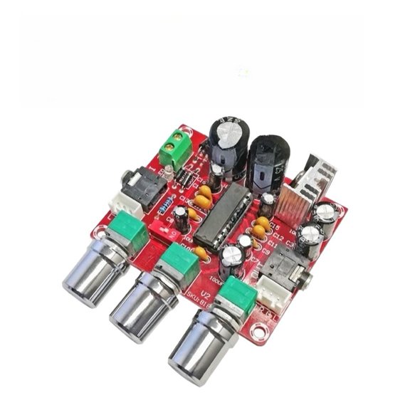 TeeRees Digital Audio Processor Xh-M151 Bbe Audio Processor Preamp tone Board with Bass Treble Volume Control