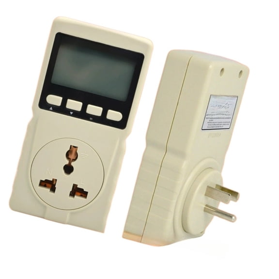 TeeRees Gm86 Standard Home Electricity Monitor Voltage Current Power Consumption Meter,Us