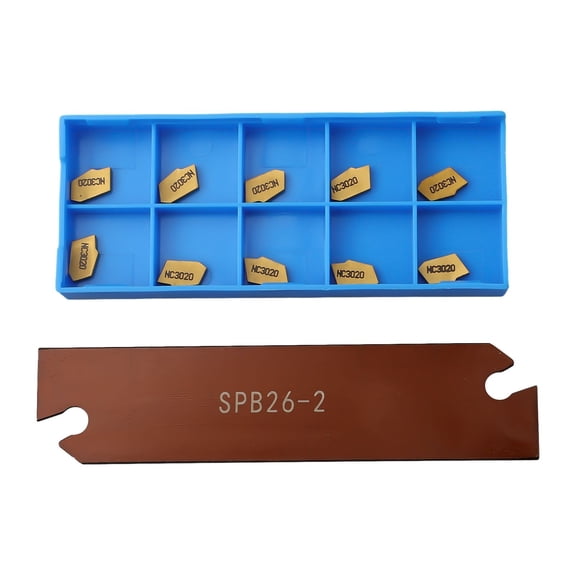 TeeRees Grooving inserts Blade Grooving Grooving tool Grooving tool Blade Slotting tool Grooving inserts Gtn-2 Spb26-2