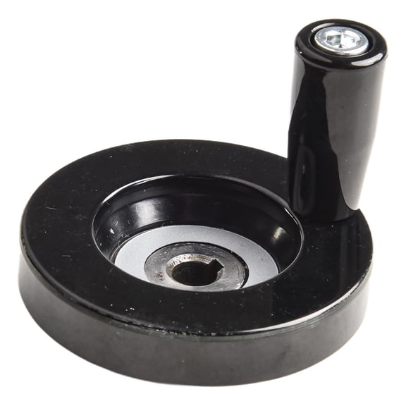TeeRees Hand Wheel 63mm Diameter 8mm Hole Diameter for Milling Machine Handwheel Threaded Holes for Easy Assembly for Lathes Grinders