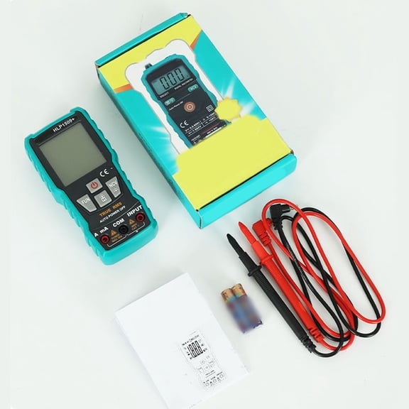 TeeRees Hlp1509+ Digital Multimeter, True for Rms Automatic Range Ncv Voltage Tester, 2000Uf