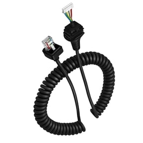 TeeRees Hm-152 Microphone Cable 8 Pin for Icom Ic-2300H Ic-2800H Ic-V8000 Radio Mic Cord for Test Measurement tool Accessory