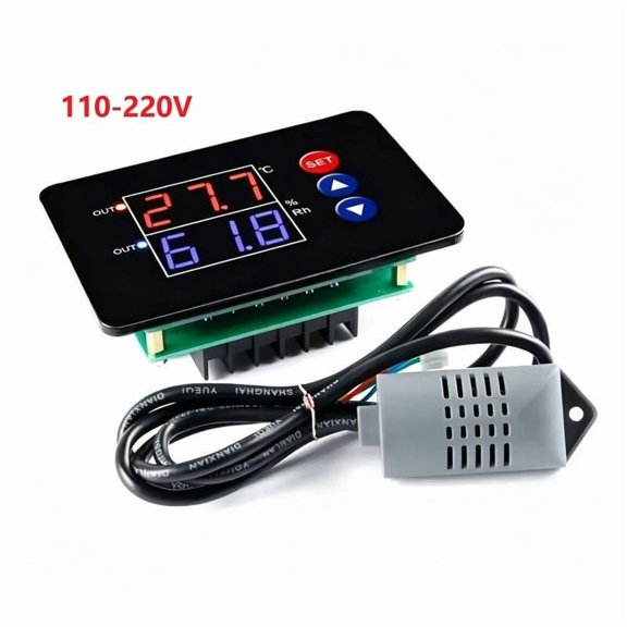 TeeRees Hw-M453 Smart Digital Thermostat Humidity Controller 12V 24V 220V Accuracy,110-220V