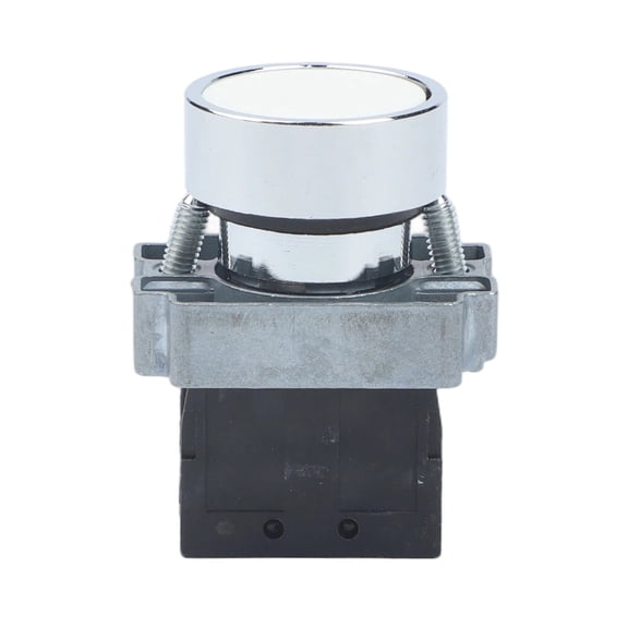 TeeRees Illuminated Start Stop Switch for industrial Machines with Screw Terminals,white