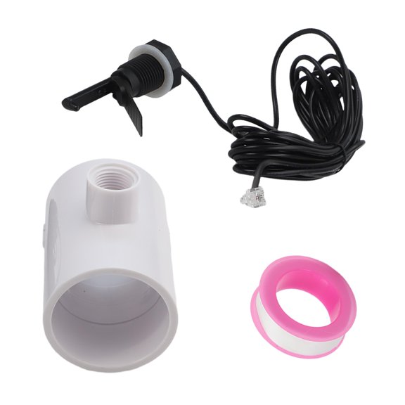 TeeRees Ip65 Rated Pool Flow Switch with Tee And 45 Meter Cable for Flow Detection
