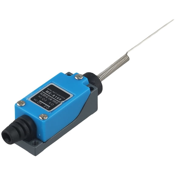 TeeRees Ip65 Travel Switch Me-8169 Limit Sensor Mini Switch Limit Switch 250V/5A 1No1Nc Adjustable Roller Lever Ar M Mini Limit Switches