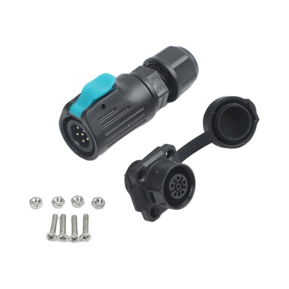 TeeRees Lp12 Connector Power Sensor 2-6P for Led Lighting Electronic Devices,6P