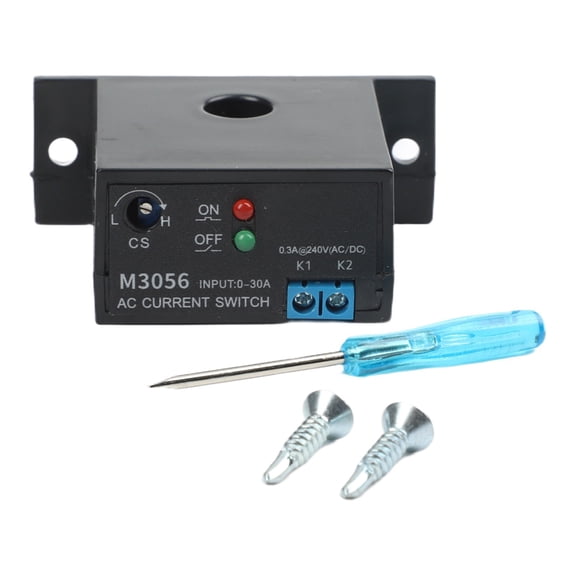 TeeRees M3050/M3056 AC Current Sensing Switch Relay Sensor for Monitoring induction,M3056