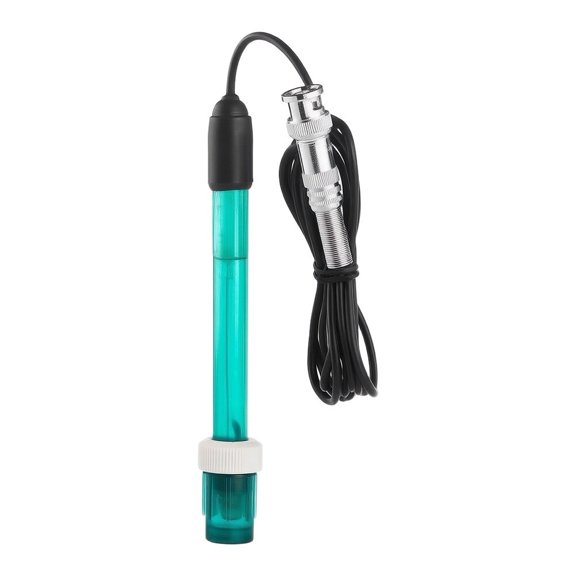 TeeRees ORP Electrode Probe with BNC Connector, pH Sensor for Aquarium Water Quality Testing, 300cm Cable, 0-1999mV Range