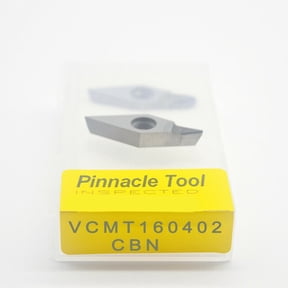 TeeRees PCd Cbn Tipped Turning inserts 2PCs Vcmt16041103 for Precision Machining,Vcmt160402 Cbn