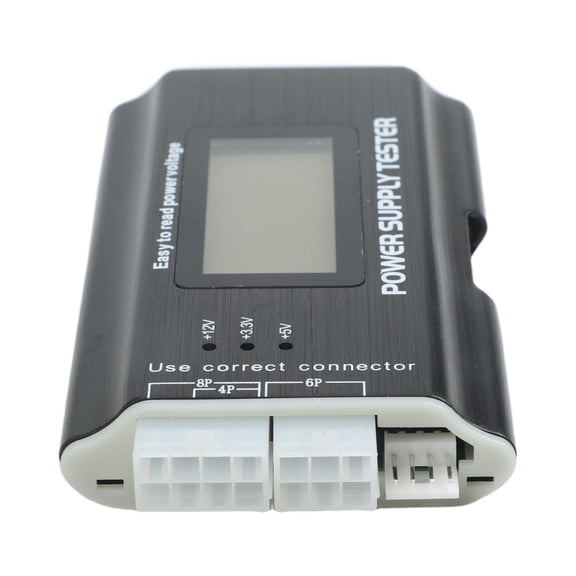 TeeRees Pc atx Power Supply Dc Digital Lcd Voltmeter Power Supply Tester 12V Voltmeter, Usb Voltage Testing atx, Btx, Itx Power Supplies,Ag156