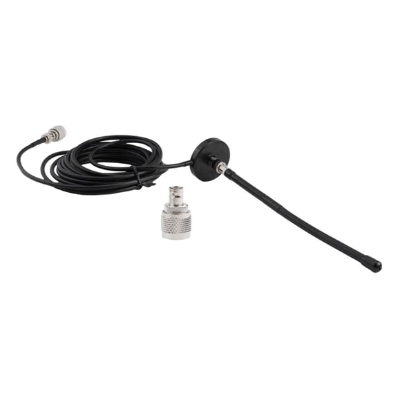 TeeRees Powerful Cb Antenna, 27Mhz Soft Whip, Bnc Male Connector, 10Ft Rg58 Cable, 50 Ohm Impedance Improved Communication Range Chassis+connector