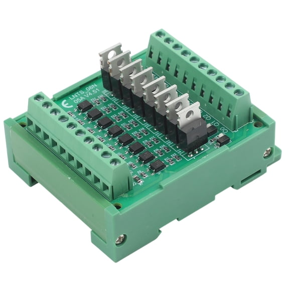 TeeRees Reliable 8 Channel Plc Control Module with 5A Npn Output for Automation Tasks