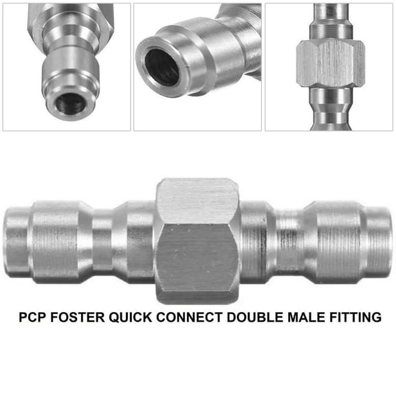 TeeRees Reliable Foster Fitting for 8mm Female Adapters Suitable for Filling Scba Cans
