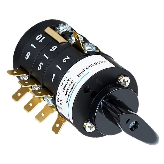 TeeRees Rotary Cam Changeover Switch Hz5B 20/3.Bbb 3-Pole 8-Way for Motor Control In Machine tools And Automation Equipment