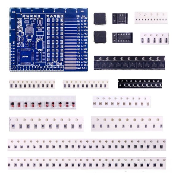 TeeRees Soldering Practice Kit for Electronics Enthusiasts with Led Flowing Light Effect And Ne555 Timer Cd4017 Counter Circuit Board