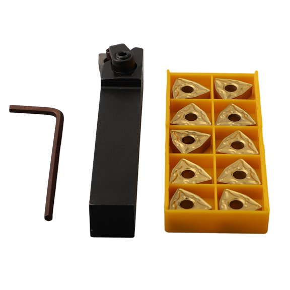 TeeRees Turning tool Holder Mwlnr 1616H08 Turning Holder tool And Wnmg080408 cm Carbide inserts for Excellent Performance