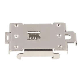 TeeRees Useful Mounting Clip Solid State Relay State Relay Clamp Din Rail Fixed Stainless Steel 1 Piece Replacement