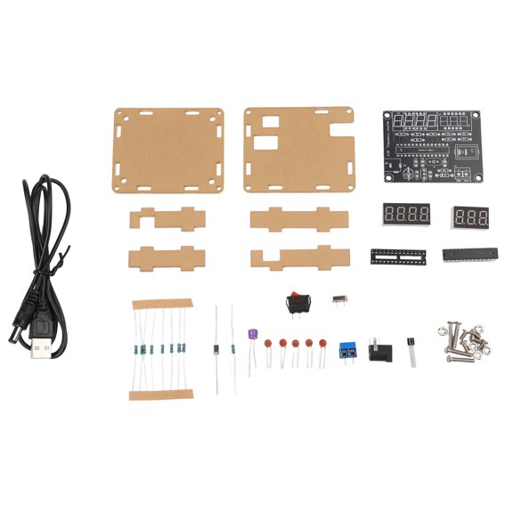 TeeRees User Friendly 10Mhz Frequency Counter Kit with Easy Assembly instructions