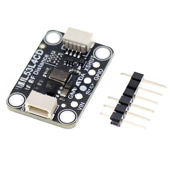 TeeRees Vl53L4Cd Distance Sensor Pcb Module BlACk 25.4mm X 17.8mm X 6mm for Development