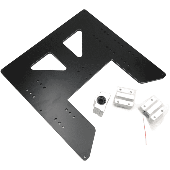 TeeRees Y Axis Aluminum Alloy Plate Upgrade Kit for for Anet A8 for A6 for 3D Printer,Bearing Kit included