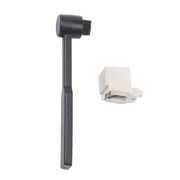TeeRees atn3600L Replacement Stylus Needle with Cleaning Brush for Audio-Technica at-Lp60X Turntable Compatible with at3600/at3650 1Pcs