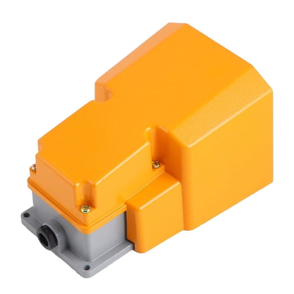 TeeRees for Lth-1/6 Footswitch Aluminum Shell Electrical Power Self-Resetting Switch