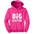 thumbnail image 1 of TeeStars - BIG SISTER - Sibling Gift Idea Elder Sister Cute Toddler Hoodie 5/6 Pink, 1 of 4