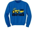 thumbnail image 1 of TeeStars - Big Brother Gift for Tractor Loving Boys Toddler/Kids Sweatshirts 3T Blue, 1 of 3