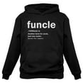 thumbnail image 1 of TeeStars - Funny Uncle Funcle Definition Gift For Uncles Hoodie X-Large Black, 1 of 3