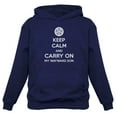 thumbnail image 1 of TeeStars - Keep Calm and Carry On My Wayward Son Hoodie X-Large Blue, 1 of 4