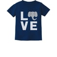 thumbnail image 1 of TeeStars - Love Elephants Be Nice To Elephants Toddler Kids T-Shirt 5/6 Navy, 1 of 6