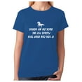 thumbnail image 1 of TeeStars - Put Me Back On My Horse Funny Gift for Horse Lover Women T-Shirt Large Blue, 1 of 6