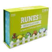 TeeTurtle Runes & Regulations Strategic Card Game for 2-4 Players