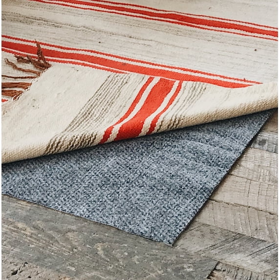 Teebaud 7' Round Non-skid, Non-slip Rug Underlay, 1/4" Thick, Safe for All Floors and Carpet
