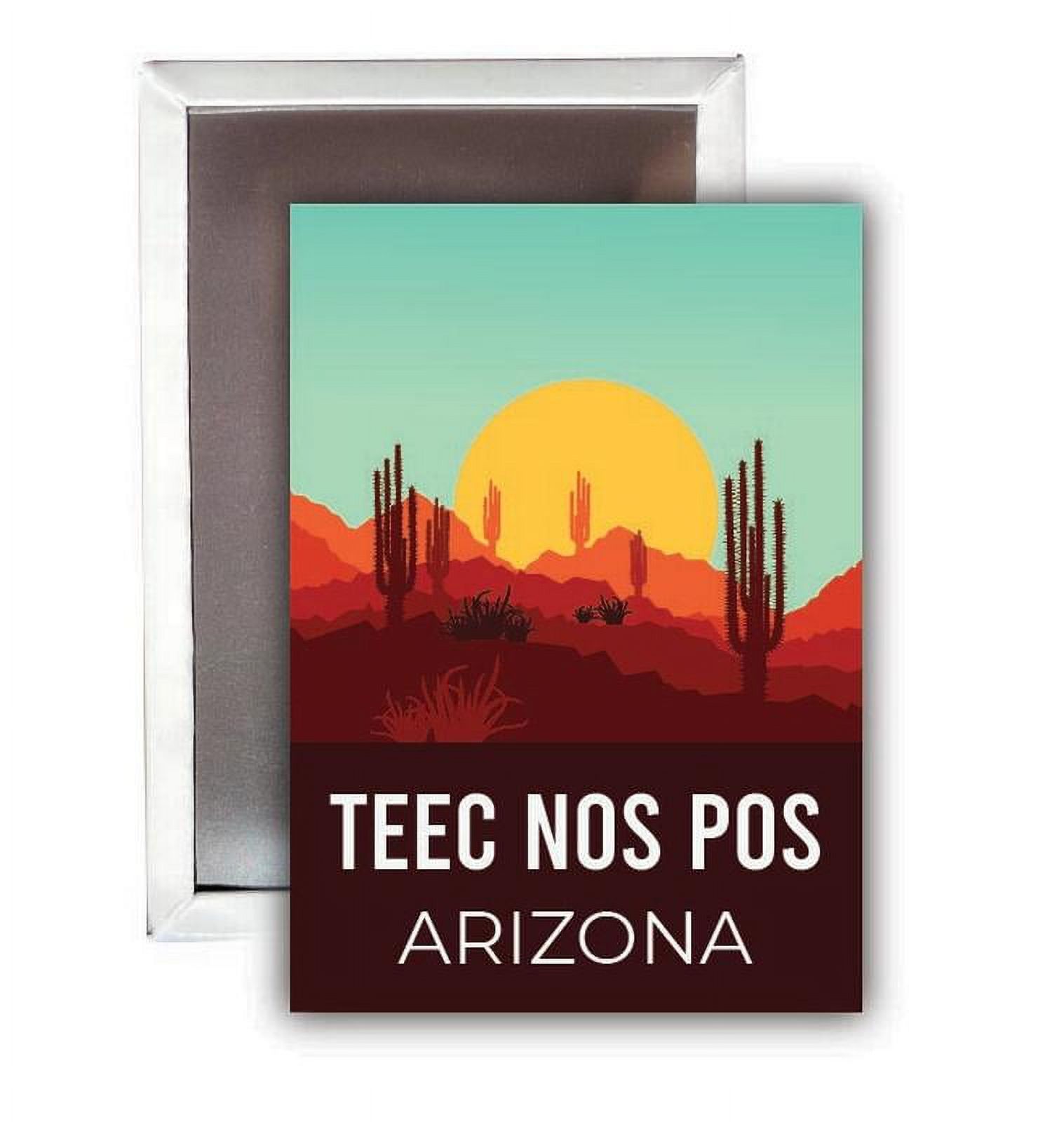 Teec Nos Pos Arizona 2.5 x 2.5Inch Fridge Desert Design