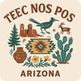thumbnail image 1 of Teec Nos Pos Arizona Keepsakes Souvenir Vinyl Sticker – Destination Travel Keepsake Collectible (4-Inches Wide), 1 of 3
