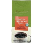Teeccino, Organic Chicory Herbal Coffee, Maca Chocolate, Dark Roast, Caffeine Free, 11 oz Pack of 2