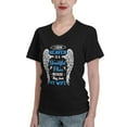 thumbnail image 1 of Teecentury Unisex I Know Heaven Is A Beautiful Place Because They Have My Wife Shirt Next Level - Unisex Fitted Tee Women'S V Neck T Shirts Black Large, 1 of 5