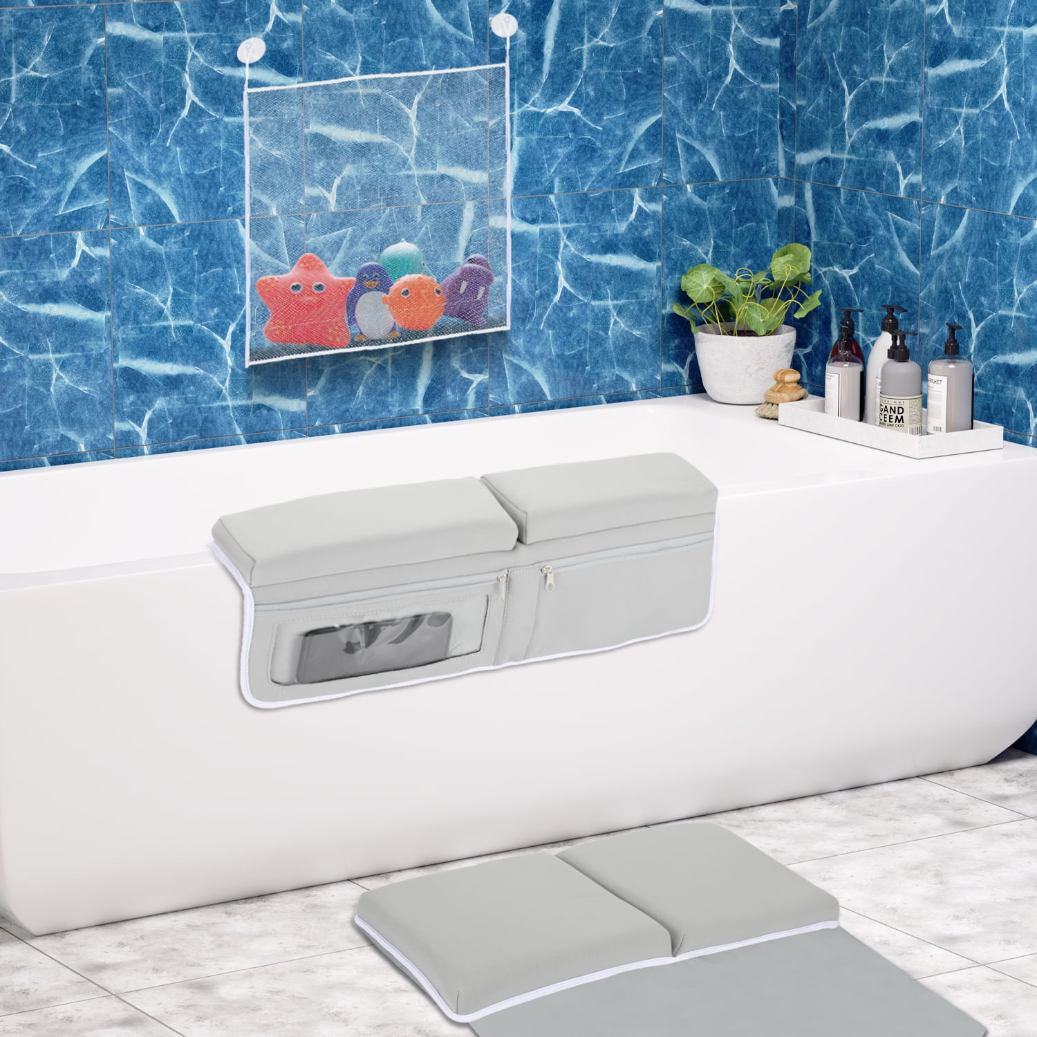 Teedor Bath Kneeler and Elbow Rest Pad, Baby Bathtub Accessories