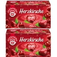 thumbnail image 1 of Teekanne - 2x Herzkirsche (Heart Cherry) Tea Bags 60g (Each Box is 20 Tea Bags), 1 of 1