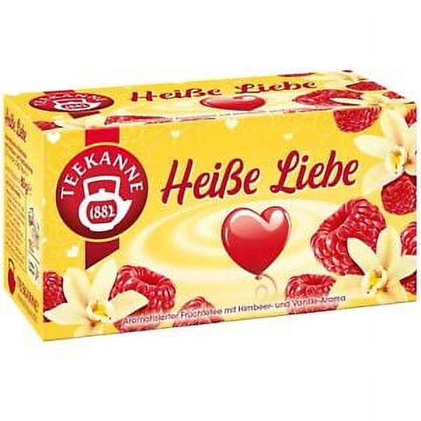 Tea in Liebe bags- 20 Made tea Germany - Teekanne Heisse