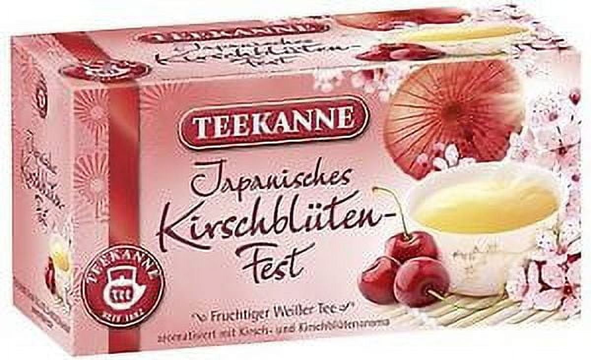 Amazon.com : Teekanne Japanese Cherry Blossom Tea 20 Bags