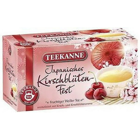 Teekanne Japanese Cherry Blossom Feast tea 20 tea bags-